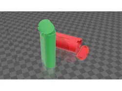 Mavic Mini finta batteria, contenitore accessori