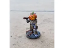 Pumpkin Cleaver Skeleton