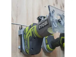 Ryobi One+ 18v cordless trim router wall mount + spanner holder