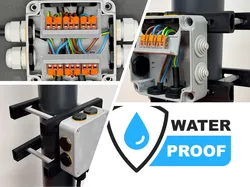 Waterproof Junction box 2 FREE