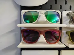 2 pair Sunglasses holder for Skadis. Credit for mounting system to @LayerCake.