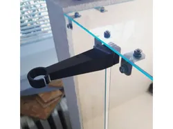 Case filament guide for 5-10mm gaps, with 2-4mm width screws (updated with longer piece)