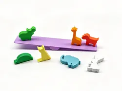 Children's Educational Toy – Animal Seesaw
