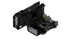 Compact Mini ITX & SFF PSU 3D Printed Test Bench for PC Builds
