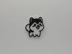 Cute Corgi/Dog Keychain