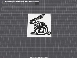 Fișiere pentru imprimante 3D | Fișier 3MF | bunny