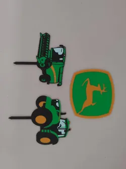 john deere combine and tractor topper