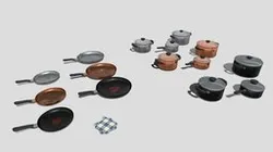 Kitchen Pans and Pots