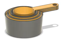 Measure cups and spoons set