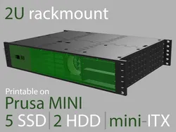 Mini ITX server rackmount 2U