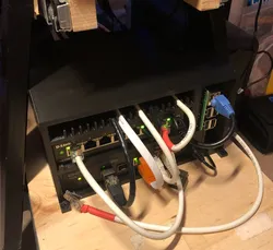 Network Switch Mount Rack – Organized Server Cabinet Component Holder