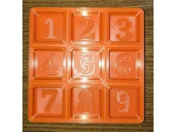Numbered parts trays
