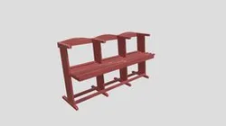 Red bench
