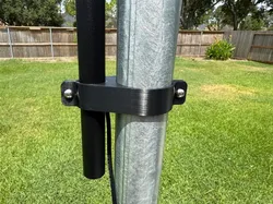 Segway Navimow RTK antenna adapter for 2-3/8 Chain-link Fence Pole