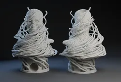 Skull Swarm Dice Tower