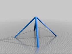 tensigrity solar lamp