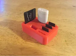 USB and Micro SD Card Holder