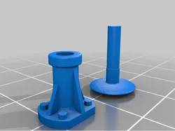 2 Part Buffers for Gauge 1 7 Plank Wagon by jambry_a