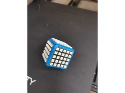 5x5 RGB led Cube wifi controled