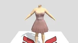Avatall Eve Dress Rose