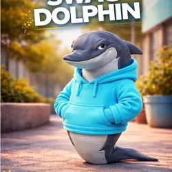 Creality Cloud | Urban swag Dolphin | ملفات الطابعة ثلاثية الأبعاد
