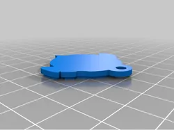 Dopefish Keychain