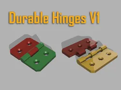 Durable Hinges V1 (print in place)
