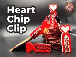 Heart Chip Clip