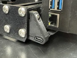 JUXINICE USB Cable Mount for 30x30 extrusion