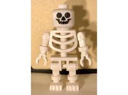 Lego Skeleton Skull with face cutout