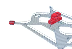 prusa i3 mk2 2.5s y carriage nut holders for bed leveling with silicon spacers