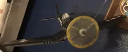 Rotating Airplane Propeller for Model