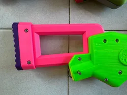 Smiley Blaster – Shortened Kid-Friendly Stock (68mm shorter)