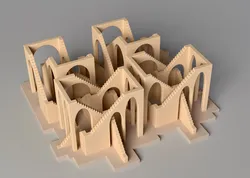 Stairway Archway Maze