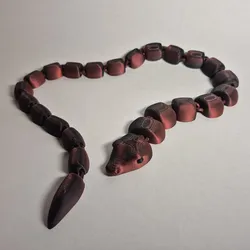 Super Long Smooth Snake – 23-Link Articulated Model