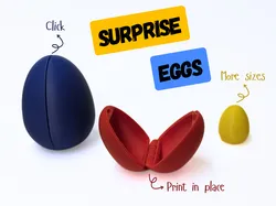 Surprise Egg - Gift Box (print in place, more sizes)