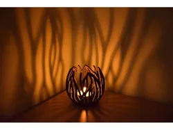 Twinkling Bloom (Tealight holder - Procedural Growth)
