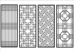 Window Panel Frame Patterns