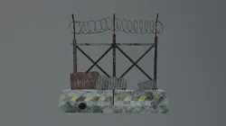 Apocalyptic Fence Wall