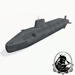 Astute-class submarine 3D Model $9 - .3ds .blend .dae .fbx .max .obj .unknown