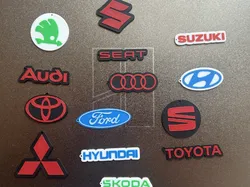Car brands logos - Free 3D Print Model