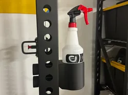 Cleaning Spray Bottle Holder - Gym 3x3 Squat Rack - Free 3D Print Model