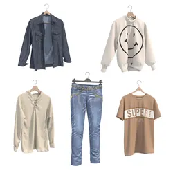 Clothing on Hanger 18