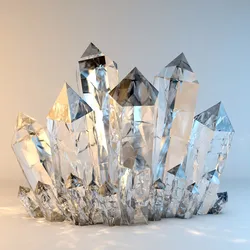 Crystal 3D Model $5 - .c4d .3ds .fbx .obj