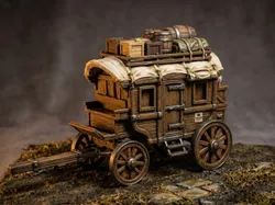 DnD Carriage / Wagon miniature - Free 3D Print Model