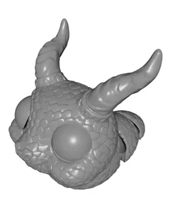 FlexiSlugs Lava Dragon - Flexi Articulated Chibi Slug STL