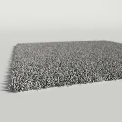 Grey Tileable Carpet 3D Model $1 - .blend
