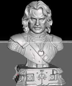 Isildur Bust - Lord Of The Rings ESDLA