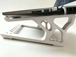 Laptop stand with keyboard storage - Free 3D Print Model