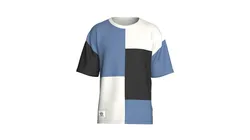 Men Oversize Shoulder Drop T-shirt With Patch